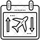 Flight Schedule  Icon