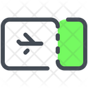 Flight Plane Ticket Icon