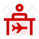 Flight Ticket Office  Icon