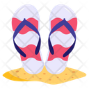 Sandals Apparel Flip Flops Icon