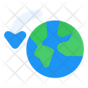 Flip World World Rotate Icon