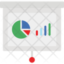 Flipchart Graph Presentation Note Icon