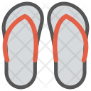 Flip Flop Footwear Beachwear Icon
