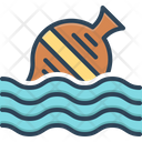 Float Ocean Garbage Icon