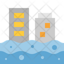 Flood Natural Disaster Water Icon