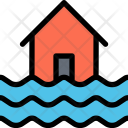 Flood Weather Insurance Icon