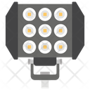 Floodlight Ground Lights Workshop Lights Icon