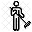Mjanitor Janitor Cleaner Icon