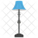 Floor Lamp Shining Light Flashlight Icon