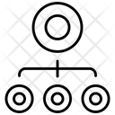 Chart Flow Organization Icon