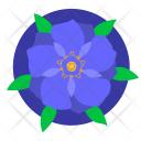Blue Violet Nature Icon
