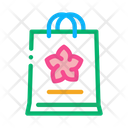 Flower Shop Bag Icon