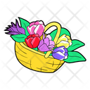 Flower Basket Icon