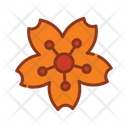 Flower New Year Icon