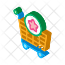 Flower Shop Cart Icon