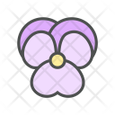 Flower Violet Blossom Icon