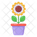 Flowerpot Potted Plant Indoor Plant Icon