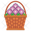 Flowers basket Icon