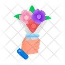 Flowers Bouquet Propose Icon