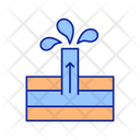 Flowing artesian well  Icon