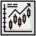 Fluctuation Bar Graph Currency Icon
