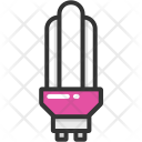 Fluorescent Bulb Icon