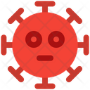 Flushed Coronavirus Emoji Coronavirus Icon