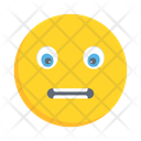Emoticon Flushedface Emoji Icon