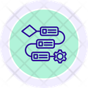 Workflow Color Circle Icon Icône