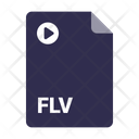 Document Format Flv Icon