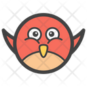 Flying Bird Emoji Emoticon Icon