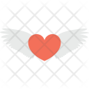 Flying Heart  Icon