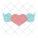 Flying Heart Icon
