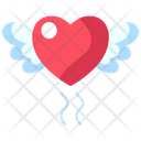 Flying Heart  Icon