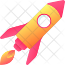 Rocket Launch Startup Icon