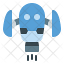 Flying Robot Icon