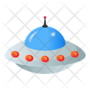 Spaceship Spacecraft Alien Spaceship Icon