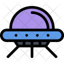 Flying Saucer Space Icon
