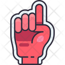 Foam Hand Support Icon