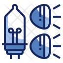 Fog Light Bulbs Icon