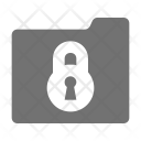 Folder And Padlock Icon