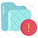 Artboard Folder Error Foler Alert Icon