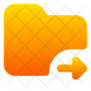 Folder Export Icon