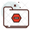 Folder Interdiction Icon