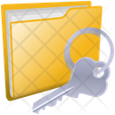 Folder Key Password Icon