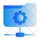 Folder Network Management Icon