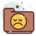 Folder Sad Icon