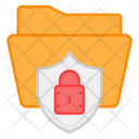 Folder Security Document Security Portfolio Security Icon