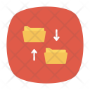 Folder Sharing Communication Icon