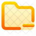 Folder Subtract Icon